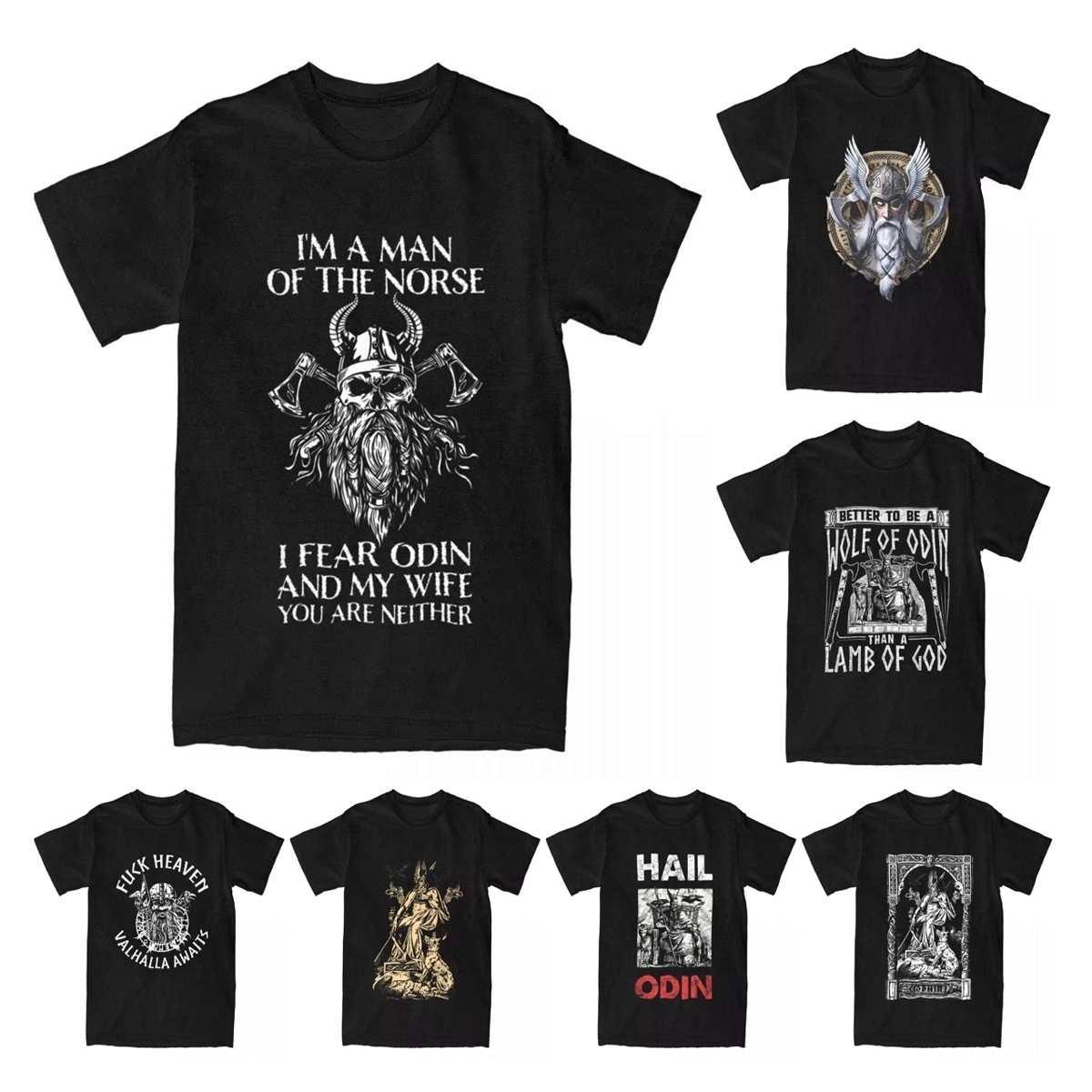 Summer Viking Clothing - Ben bir kuzey adamım odin'den korkuyorum