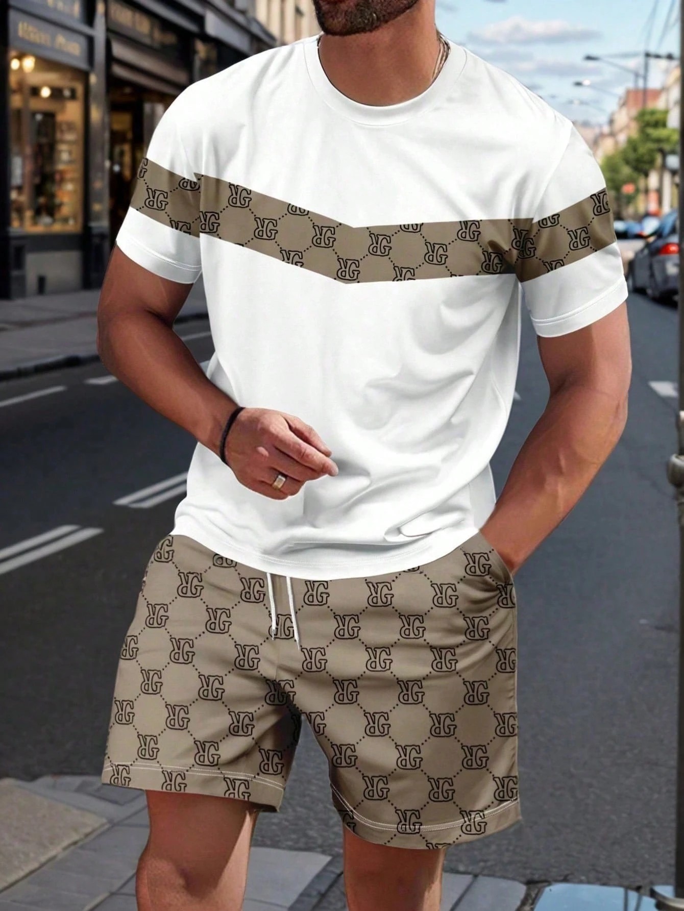 Summer Clothing Shops - 2026 Yaz Erkek Takımı 3D Baskılı