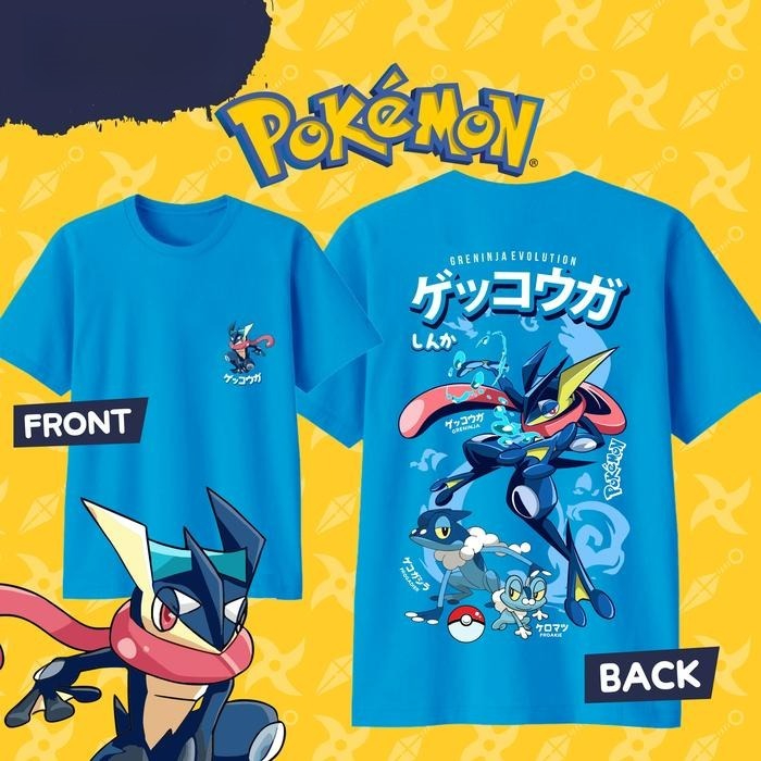 Summer 2026 Kids Clothing - 2026 Yaz Sıcak Satış Pokemon Greninja