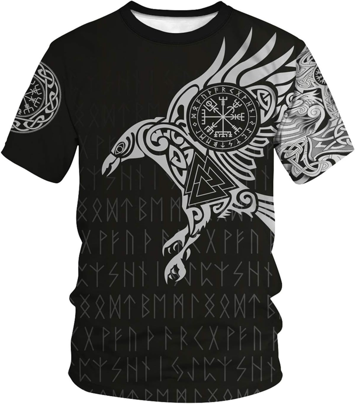 Summer Viking Clothing - Erkek Vikings T Gömlek Tops Yenilik