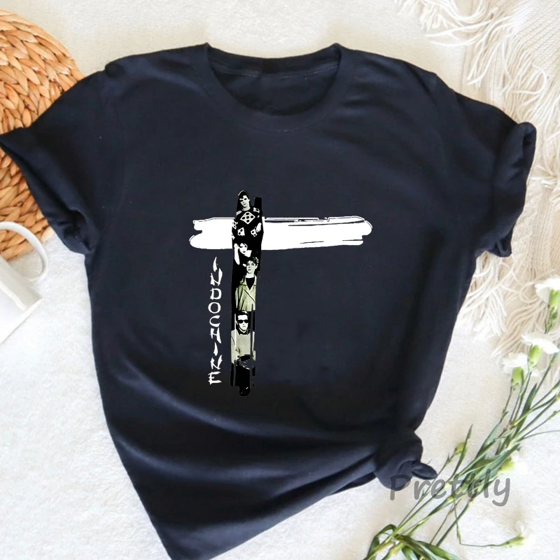 Summer Clothing In French - Indopop Pop Rock T-Shirt yeni dalga