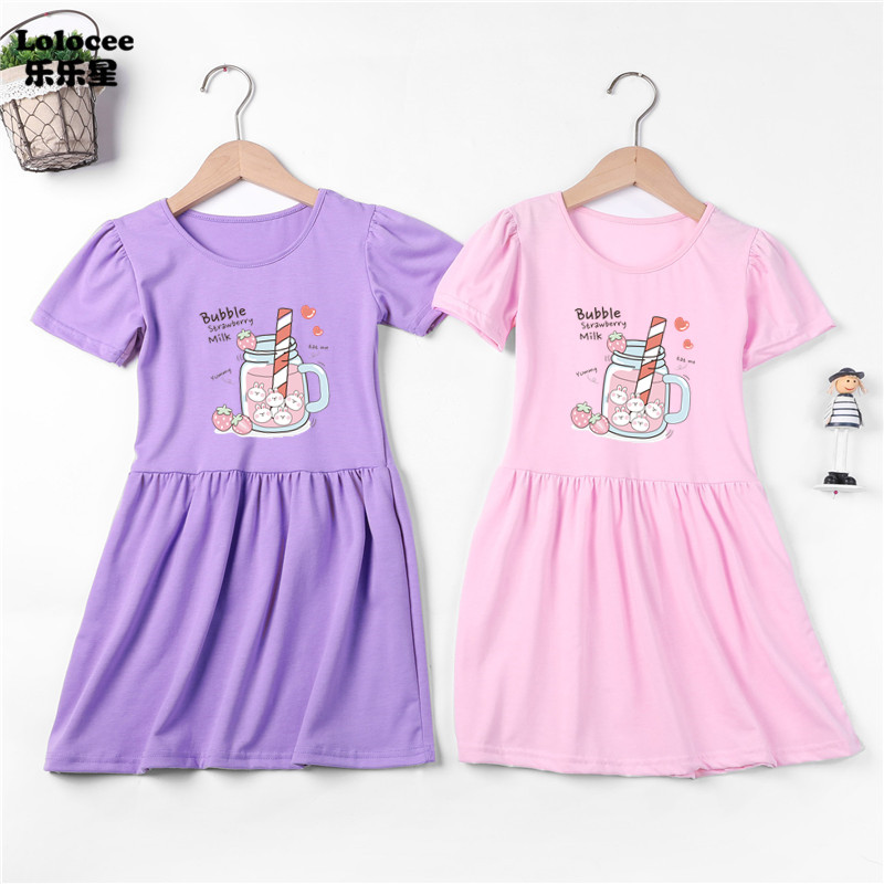 3-14Y gençler kızlar çilek suy - Summer Clothing For Teen Girls incelemesi ve fiyatı