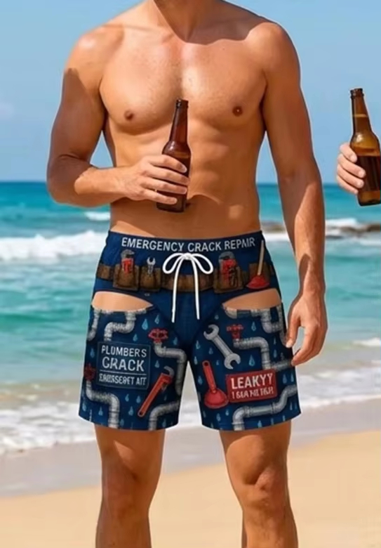 Kişiye Özel Komik Deniz Şortla - Board Short Surf incelemesi ve fiyatı