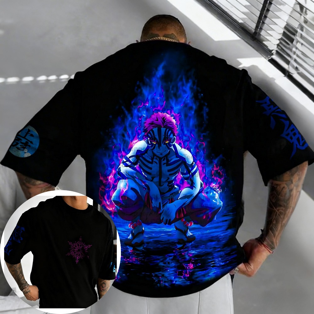 Demon Slayer Akaza Saf Pamuklu - Summer 2026 Kids Clothing incelemesi ve fiyatı