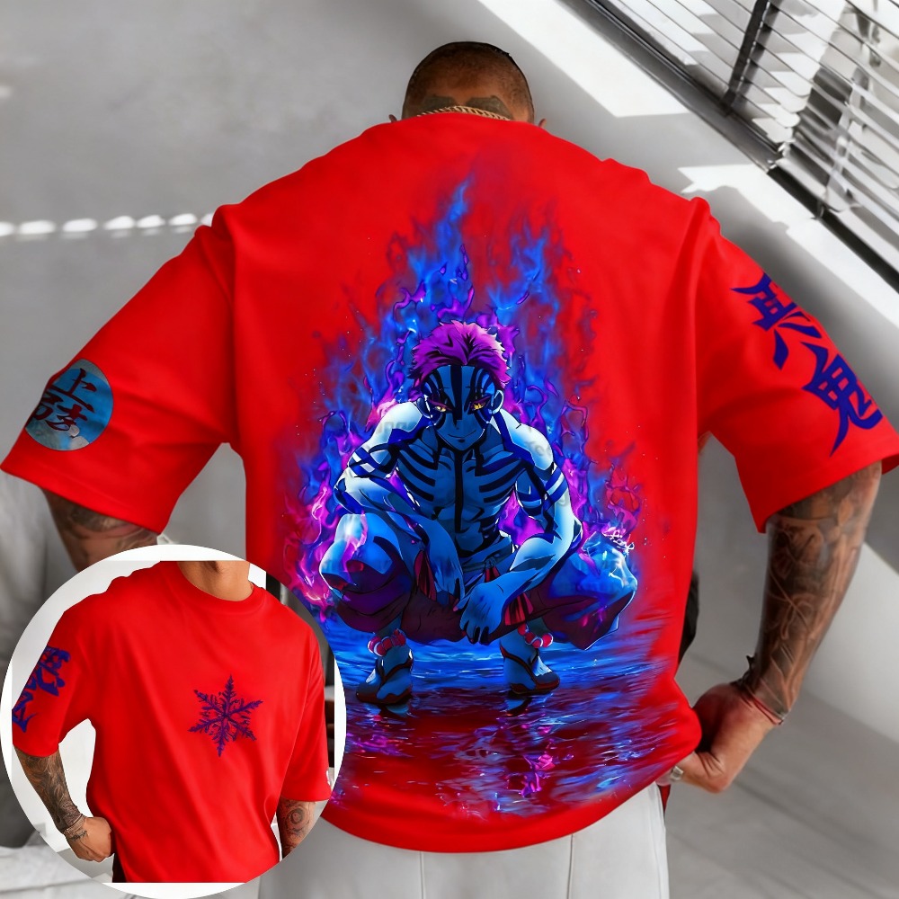 Demon Slayer Akaza Saf Pamuklu - Summer 2026 Kids Clothing incelemesi ve fiyatı