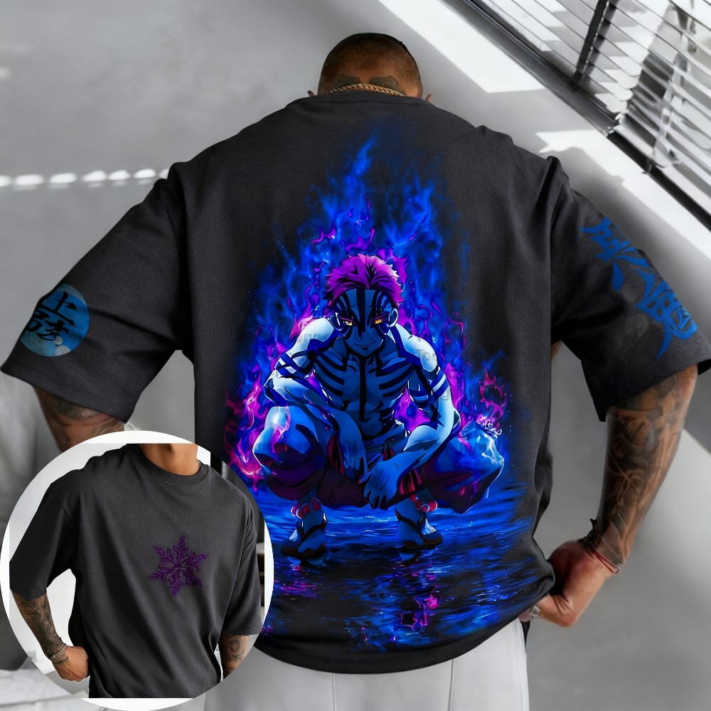 Demon Slayer Akaza Saf Pamuklu - Summer 2026 Kids Clothing incelemesi ve fiyatı