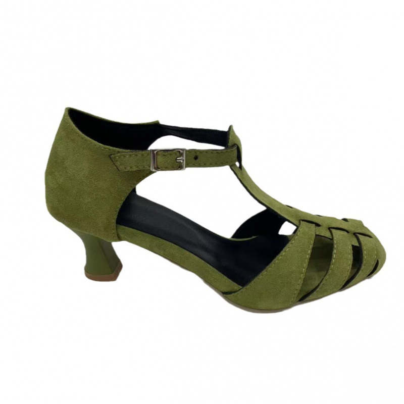 Kadın Yeşil Süet Kitten Topukl - Summer Clothing Petite incelemesi ve fiyatı
