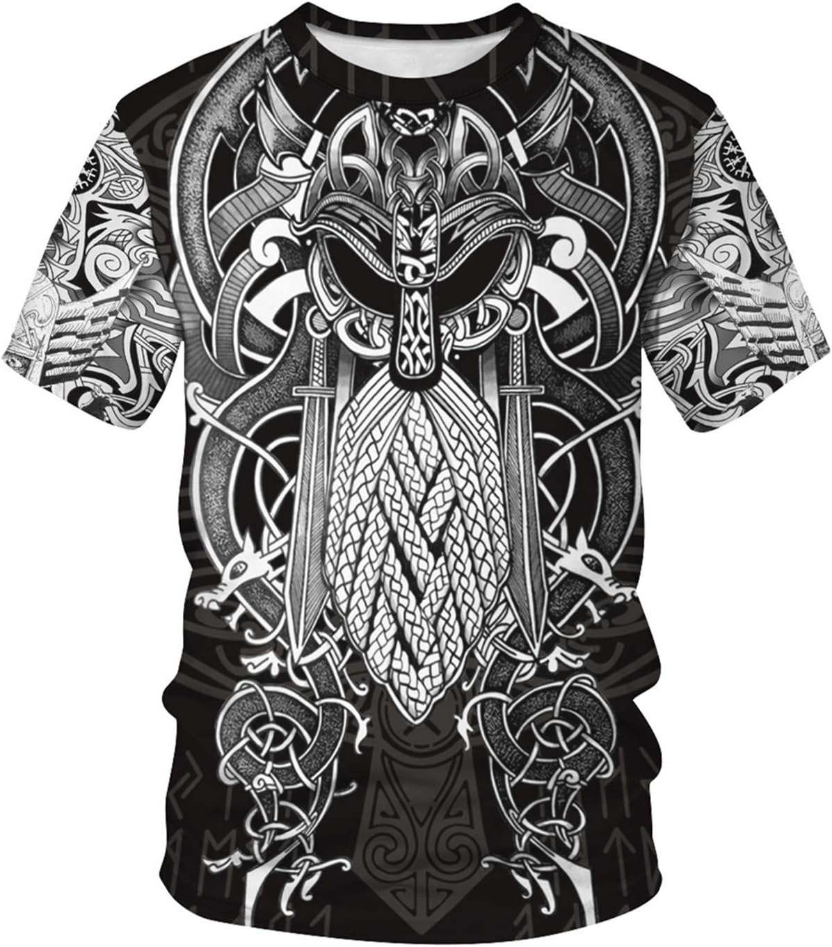 Erkek Vikings T Gömlek Tops Ye - Summer Viking Clothing incelemesi ve fiyatı