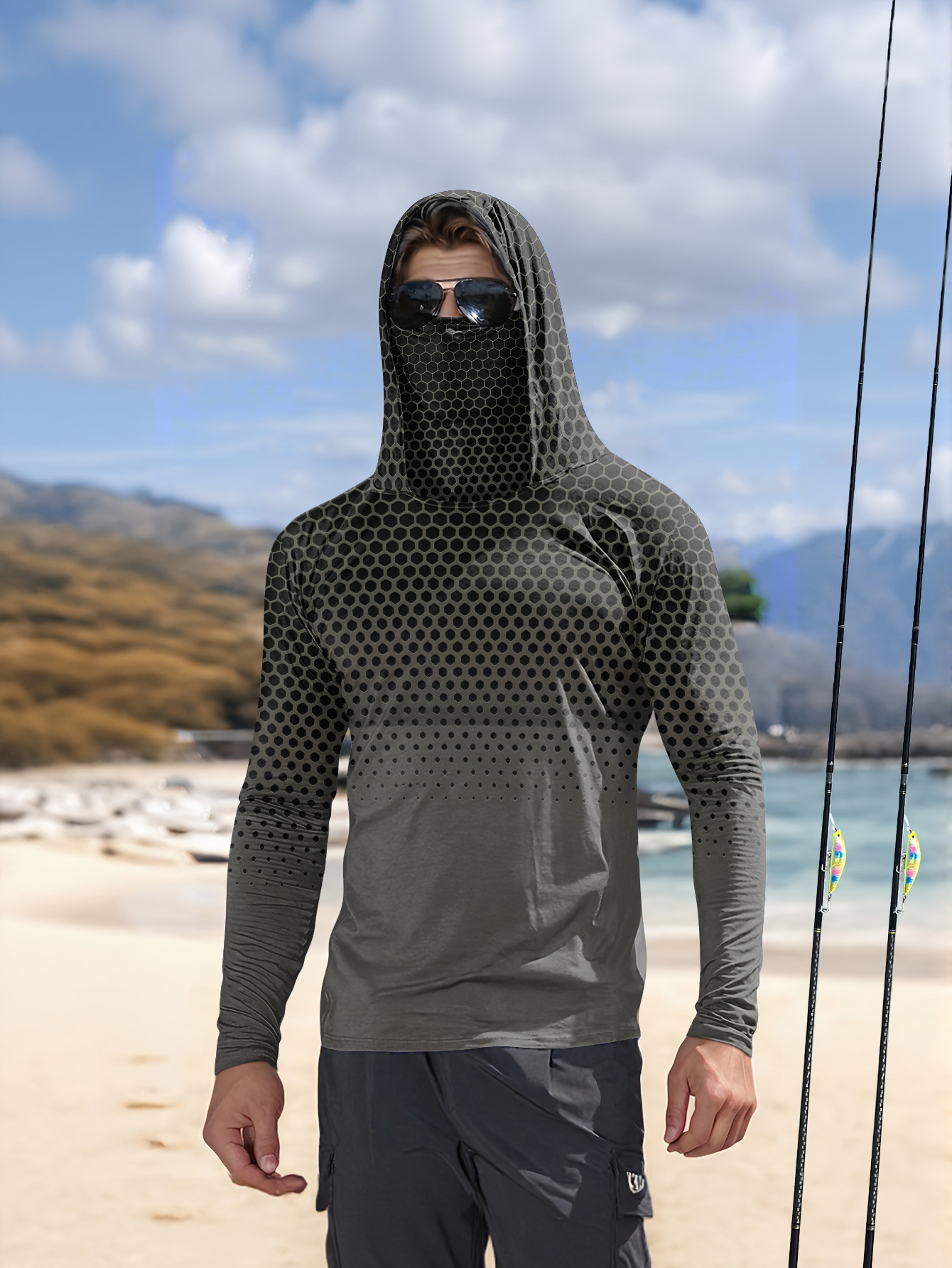 Erkek Kapüşonlu Balıkçı Gömleğ - Summer Clothing Mens incelemesi ve fiyatı