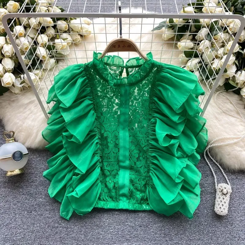Vintage Zarif Dantel Petal Kol - Summer Clothing In French incelemesi ve fiyatı