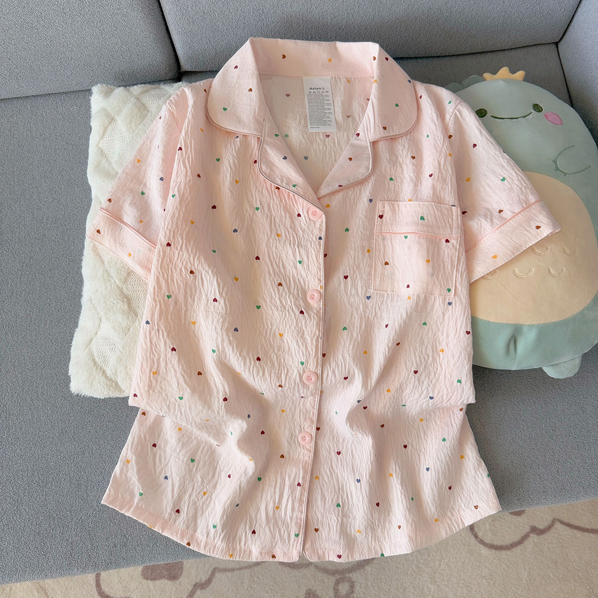 Kadın Baskılı Puantiyeli Pamuk - Summer Clothing Cheap incelemesi ve fiyatı