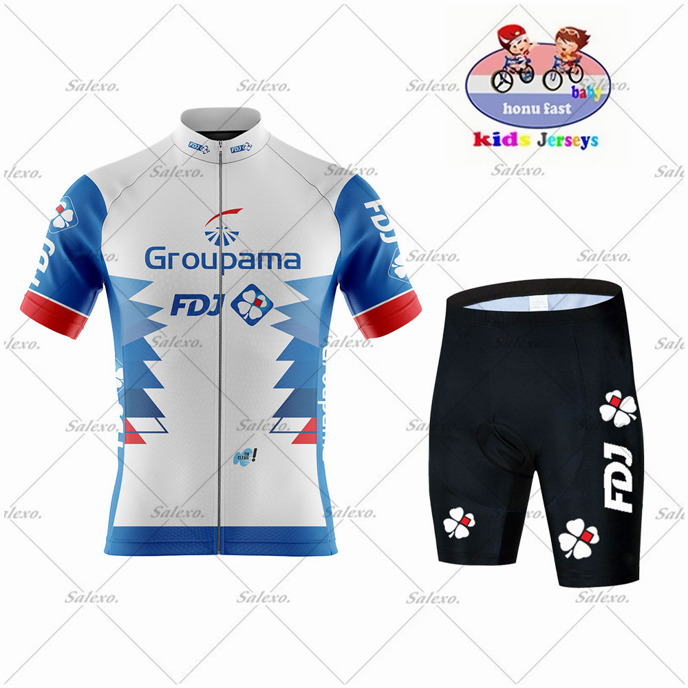 Çocuk FDJ Bisiklet Jersey Seti - Summer Clothing Kids Sale incelemesi ve fiyatı