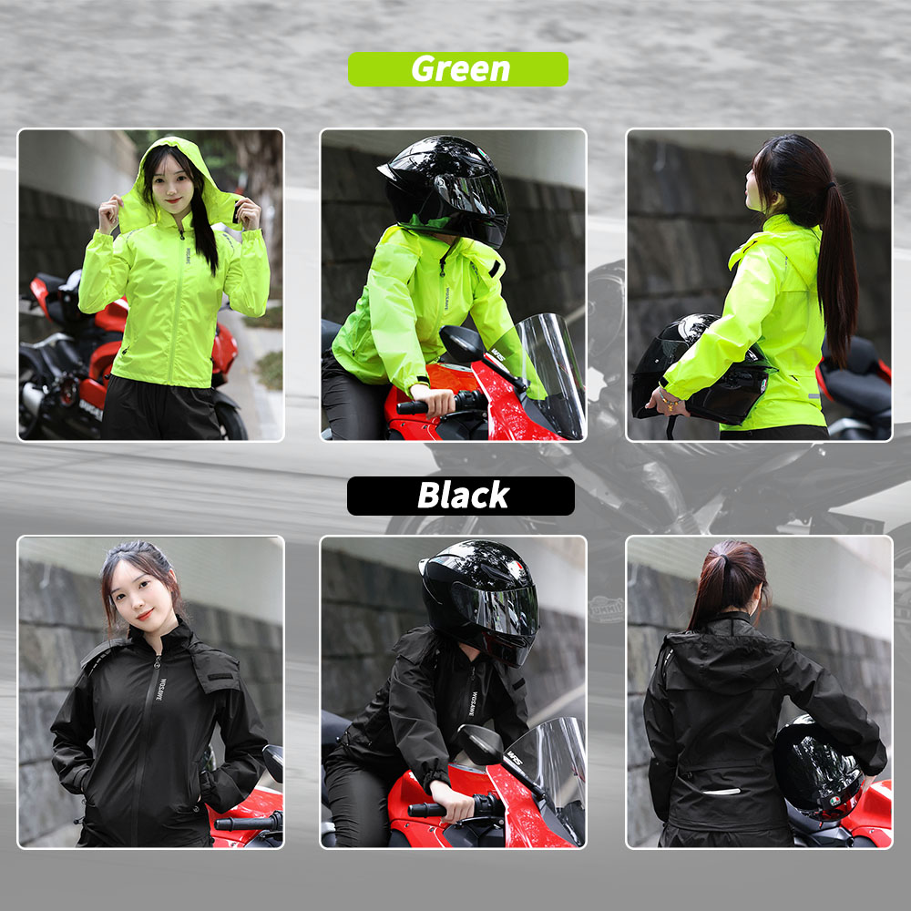 WOSAWE bisiklet yağmurluk kadı - Summer Rain Clothing incelemesi ve fiyatı