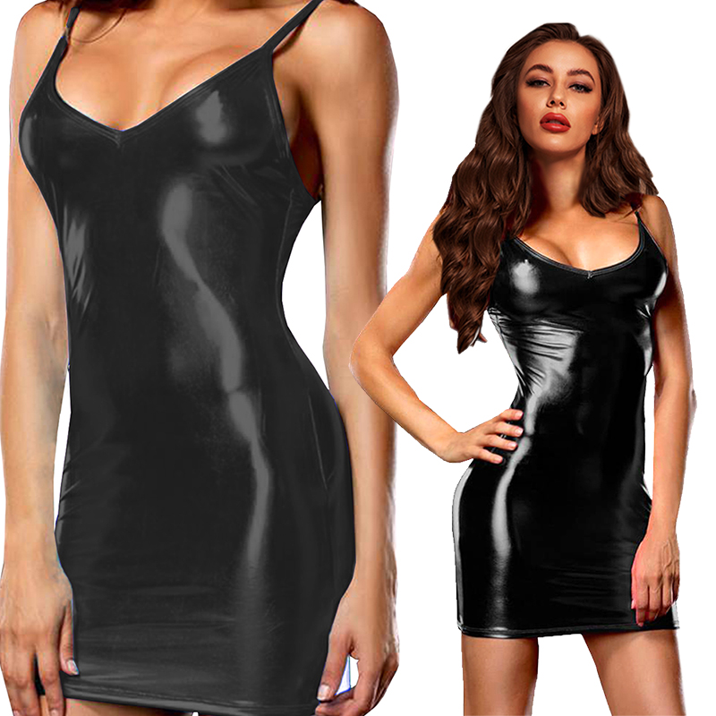 Seksi erotik sıcak Pu metalik  - Womens Summer Clothing Uk incelemesi ve fiyatı