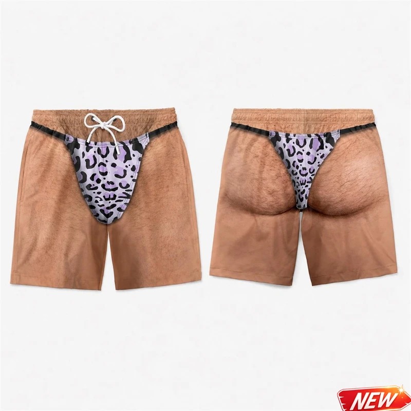 Komik Erkekler 3D Baskı Leopar - Board Short Surf incelemesi ve fiyatı
