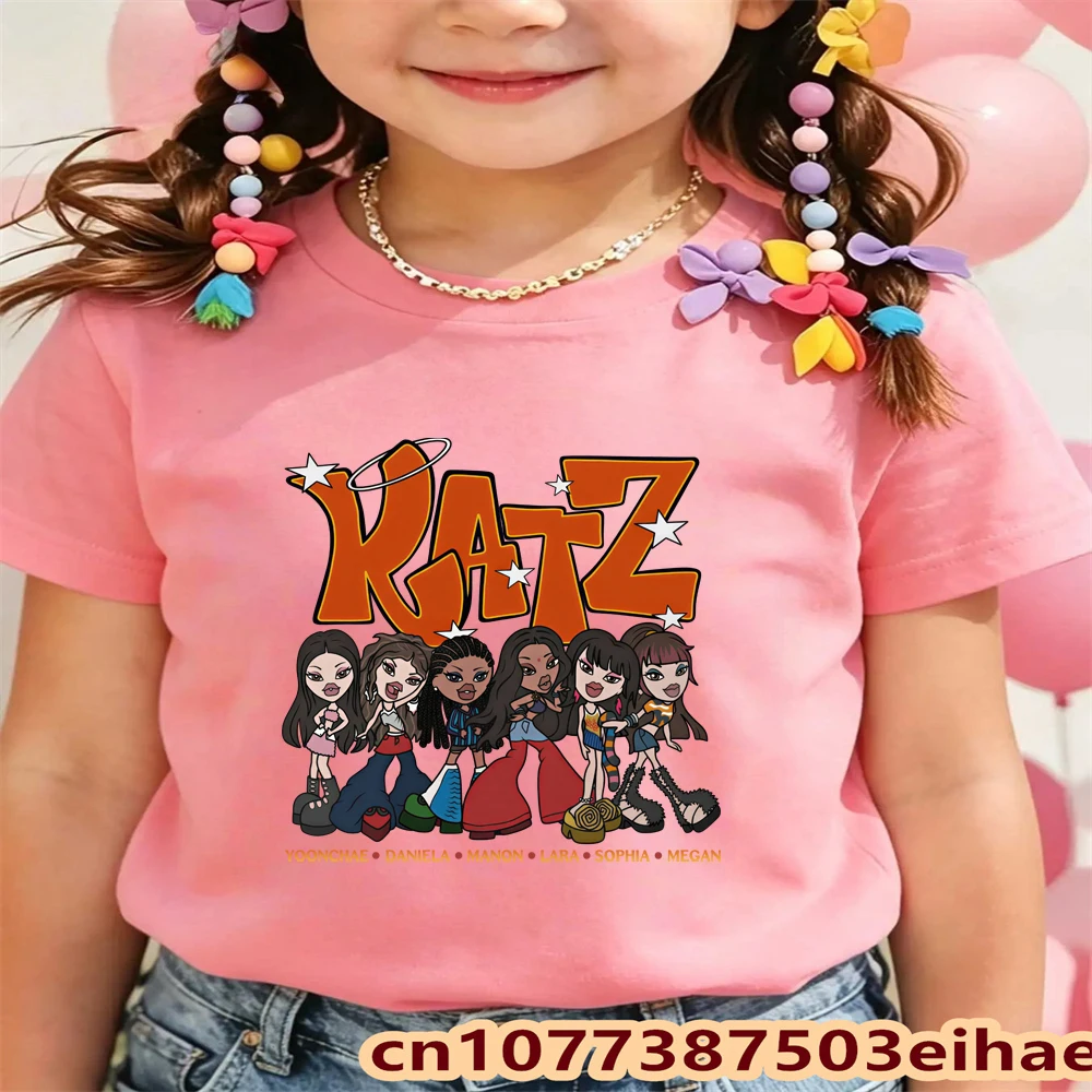 KATSEYE Tişört Moda Baskılı Ti - Summer Clothing Kids Sale incelemesi ve fiyatı