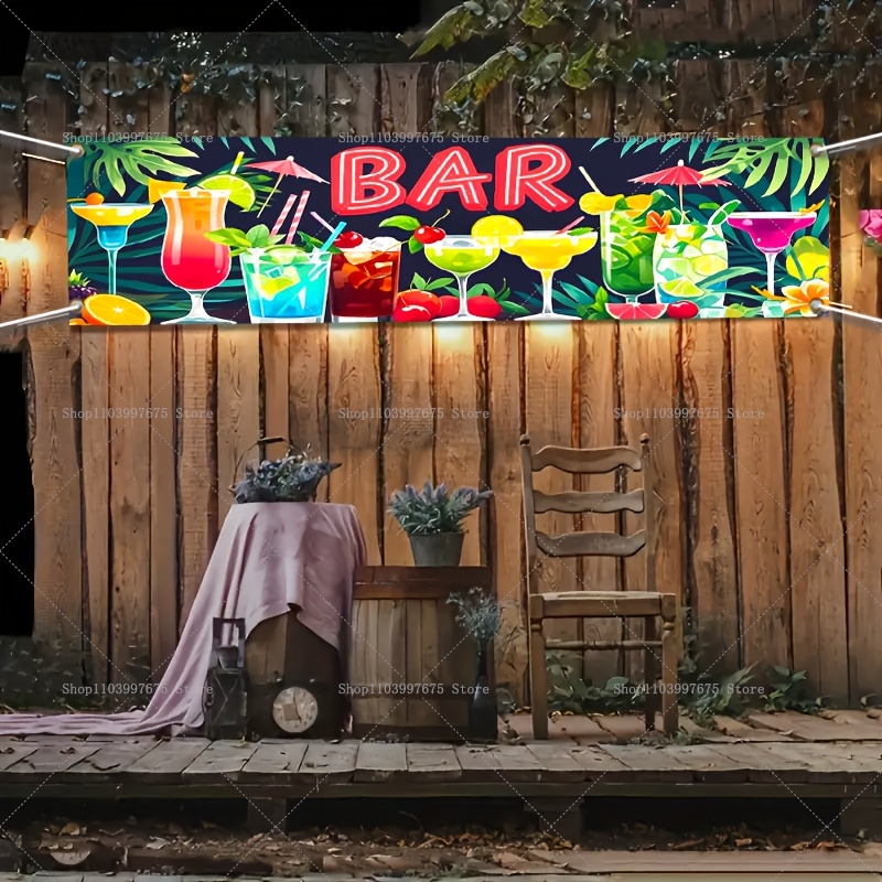 Hawaii Sahil Bar Parti Banner  - Summer Clothing Banner incelemesi ve fiyatı