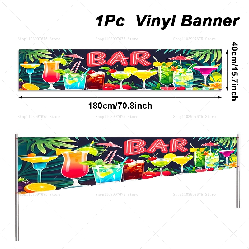 Hawaii Sahil Bar Parti Banner  - Summer Clothing Banner incelemesi ve fiyatı