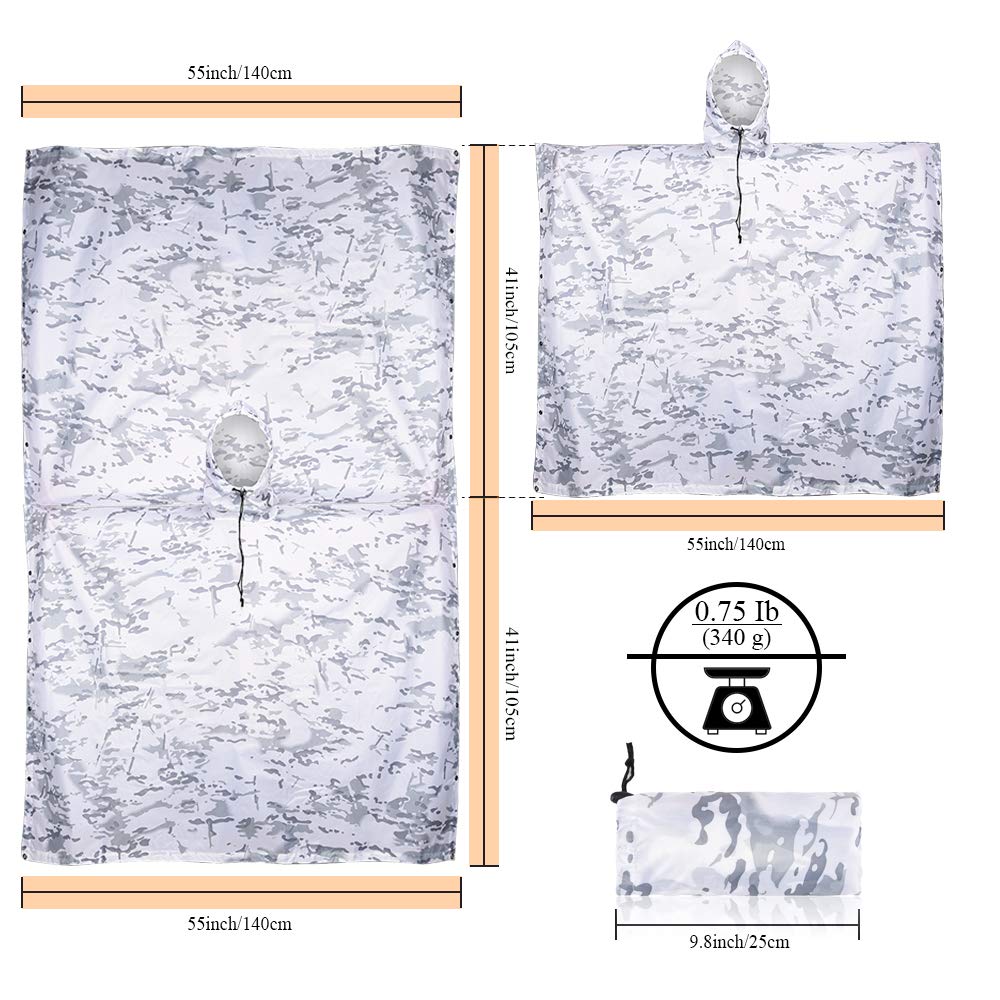 Kamuflaj Taktik Panço Su Geçir - Summer Rain Clothing incelemesi ve fiyatı