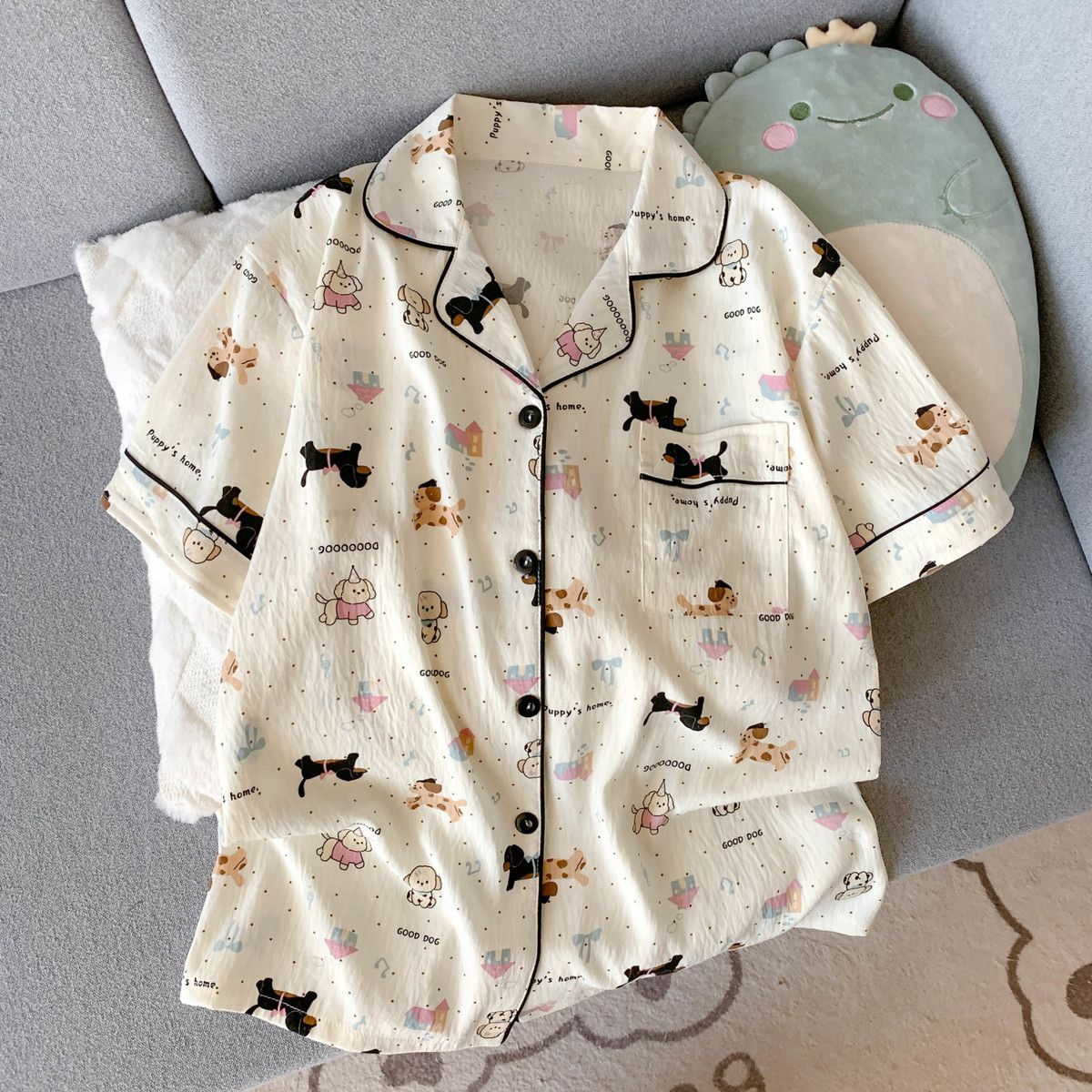 Yavru Köpek Desenli Kadınlar i - Summer Clothing Cheap incelemesi ve fiyatı