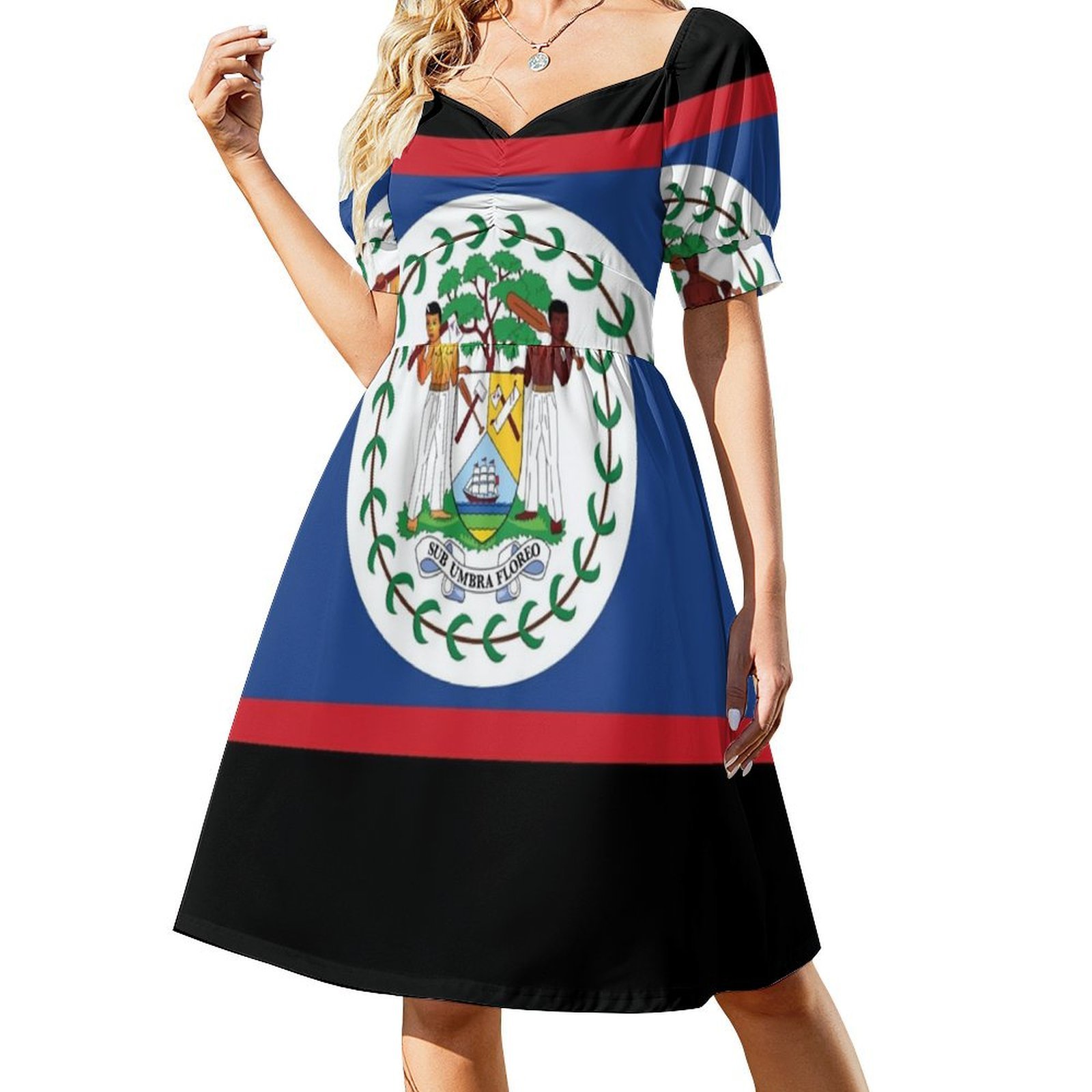Belize Ulusal Bayrağı Kadın So - Summer Clothing Banner incelemesi ve fiyatı