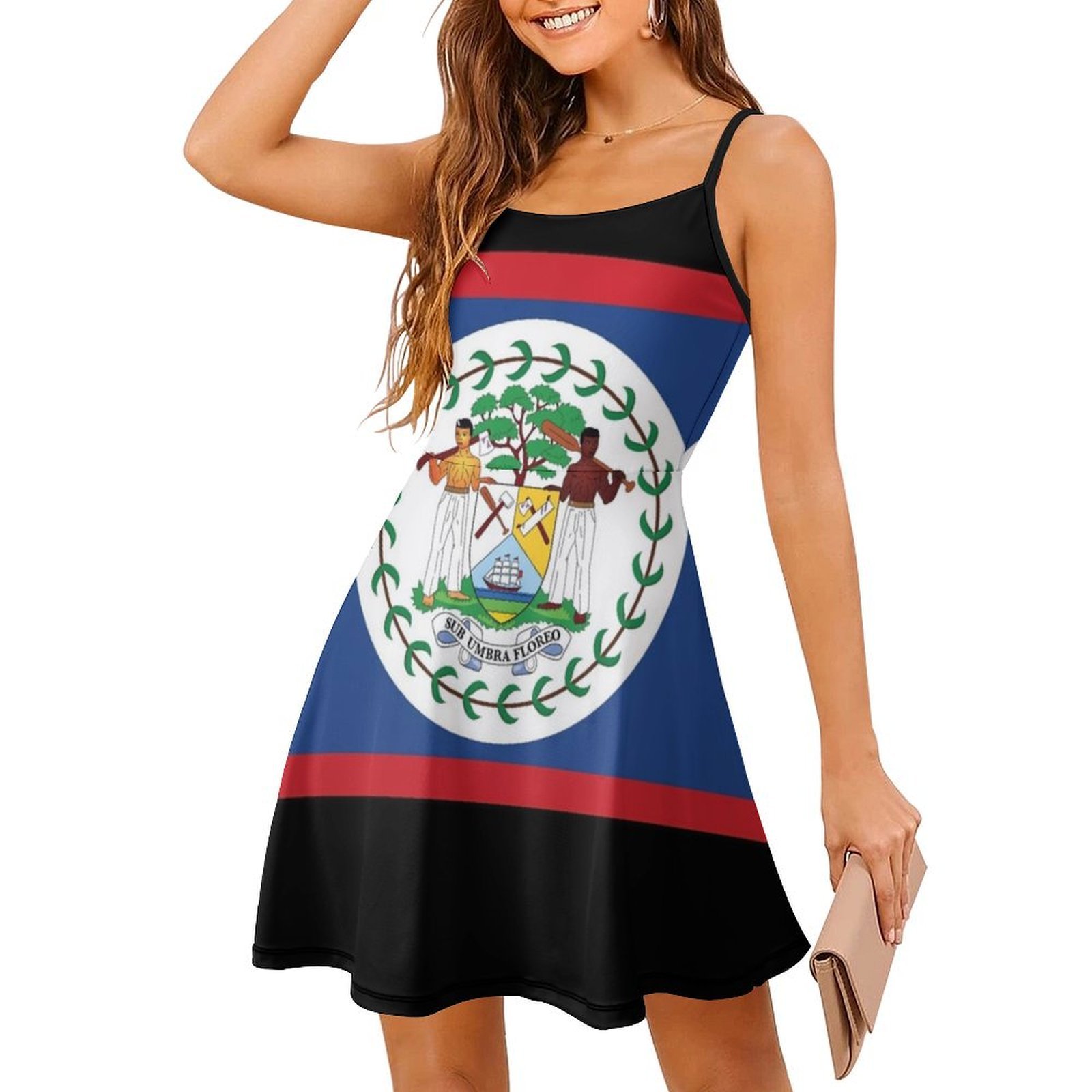 Belize Ulusal Bayrağı Kadın So - Summer Clothing Banner incelemesi ve fiyatı