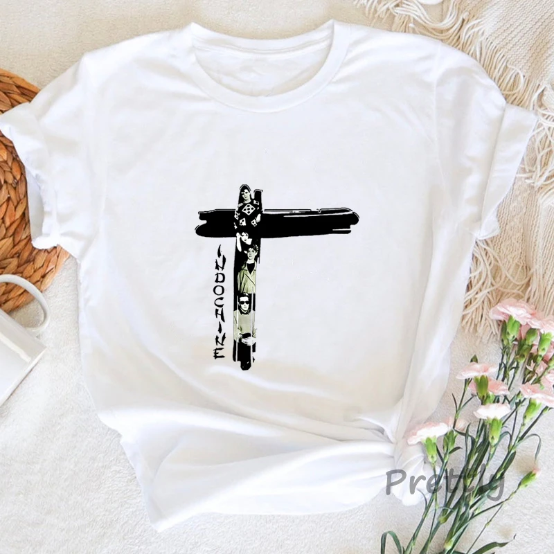 Indopop Pop Rock T-Shirt yeni  - Summer Clothing In French incelemesi ve fiyatı
