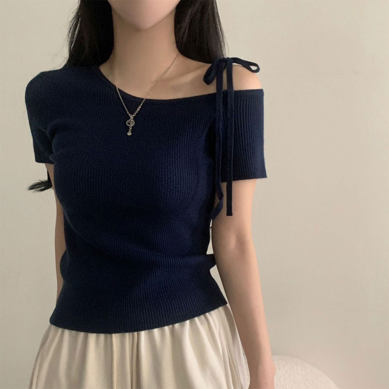 Kadın Giyim Çarpık Yaka Kazakl - Summer Clothing In French incelemesi ve fiyatı