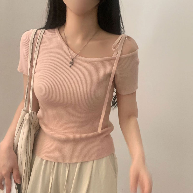 Kadın Giyim Çarpık Yaka Kazakl - Summer Clothing In French incelemesi ve fiyatı