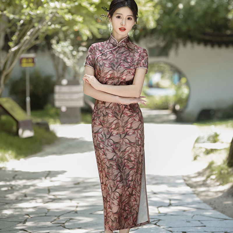 Yourqipao 2025 Yaz Cheongsam U - Summer Evenings Clothing incelemesi ve fiyatı