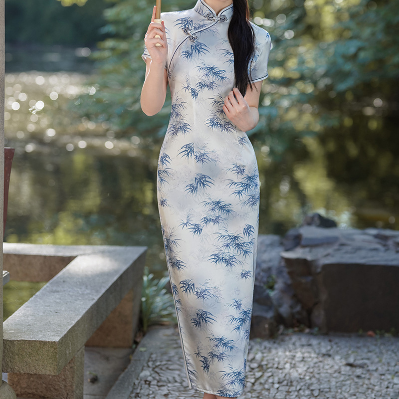 Yourqipao 2025 Yaz Cheongsam U - Summer Evenings Clothing incelemesi ve fiyatı