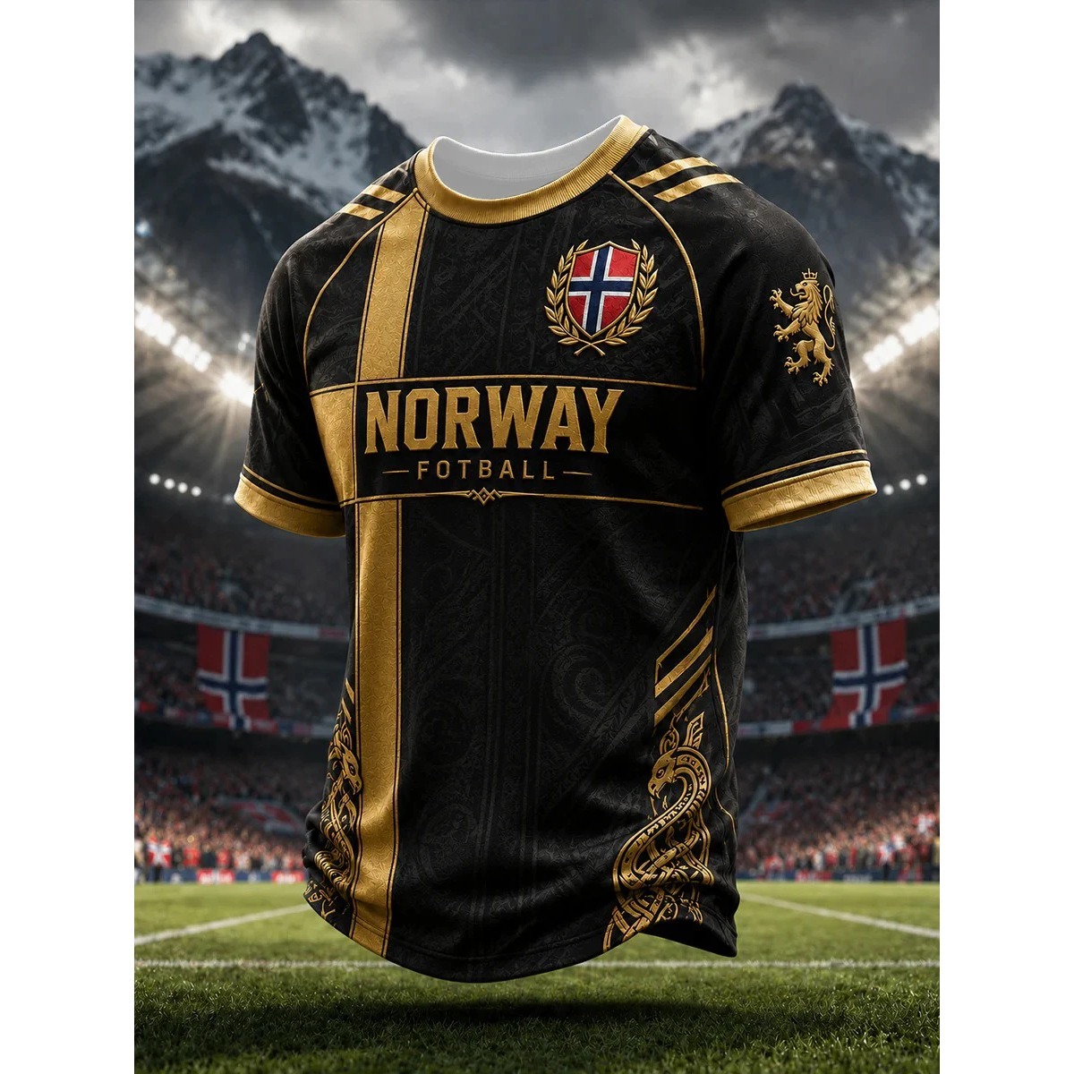 Norveç Futbol T Shirt Erkekler - Summer Viking Clothing incelemesi ve fiyatı