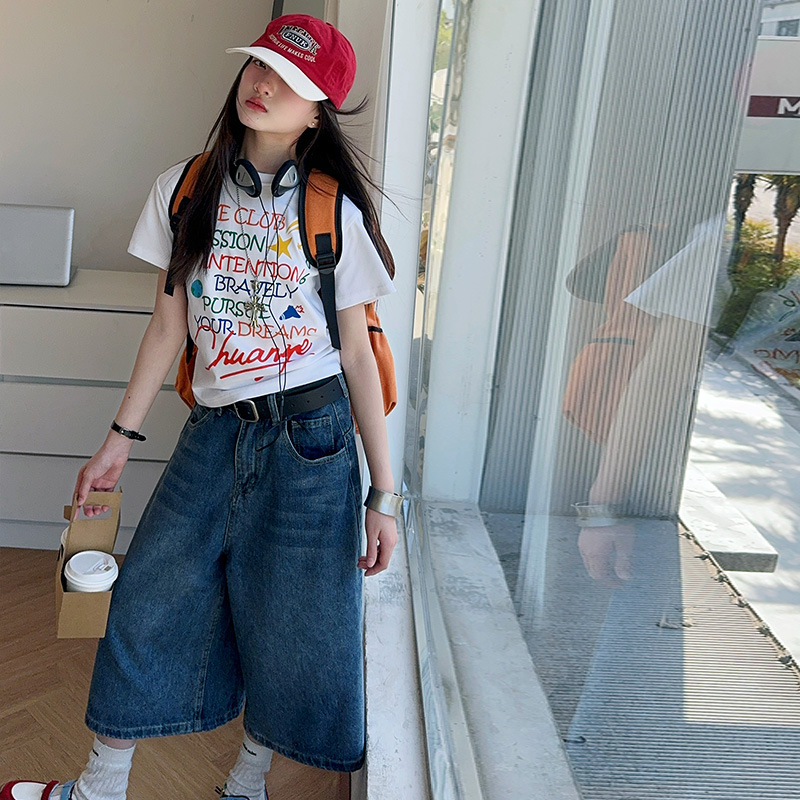 Yaz genç kız denim şort pamuk  - Summer Clothing For Teen Girls incelemesi ve fiyatı